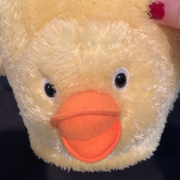 Easter Basket. Furry Yellow Duck - Picture 7 of 10